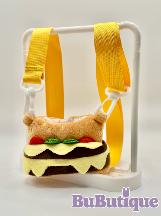 Hamburger Labubu Carry Bag