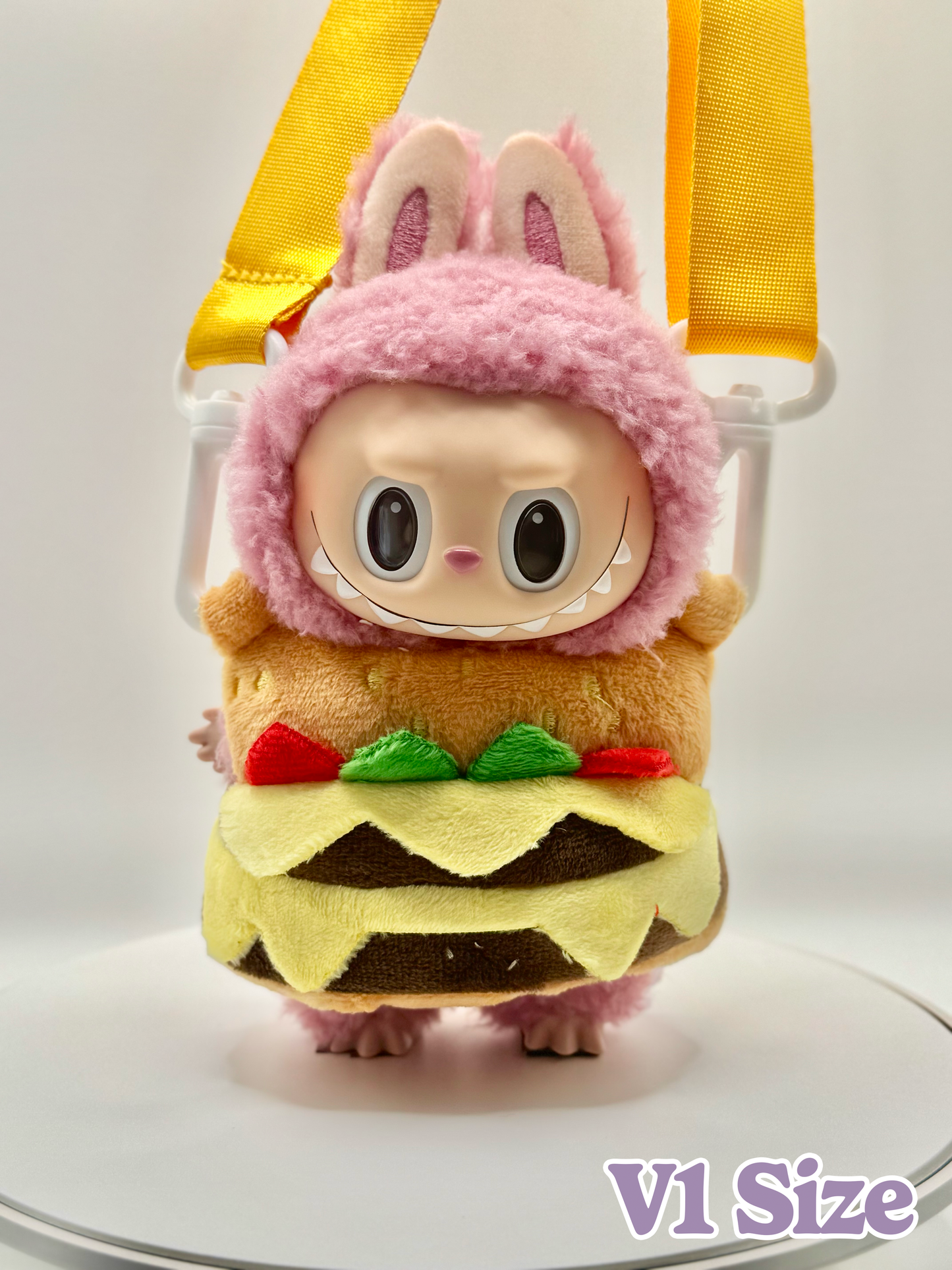Hamburger Labubu Carry Bag