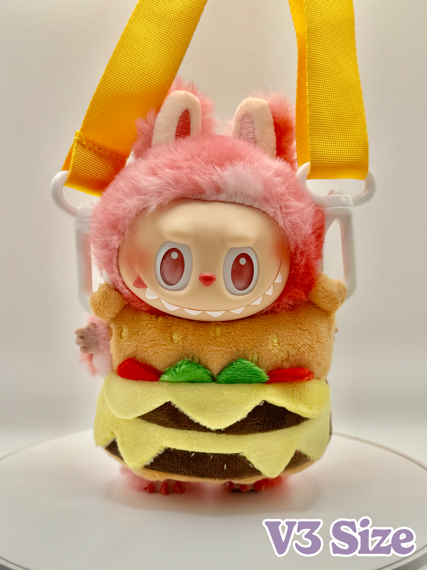 Hamburger Labubu Carry Bag